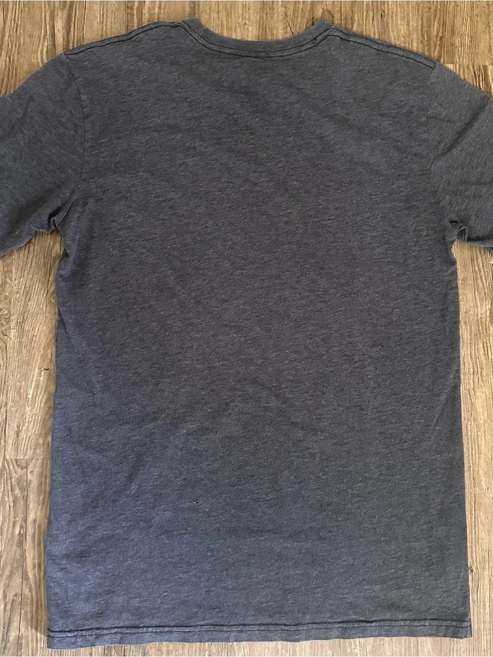 The North Face Men's Short Sleeve Logo Tee in Heather Navy